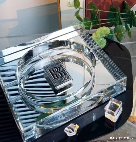 SQUARE ROLLS ROYCE ASHTRAY 0808